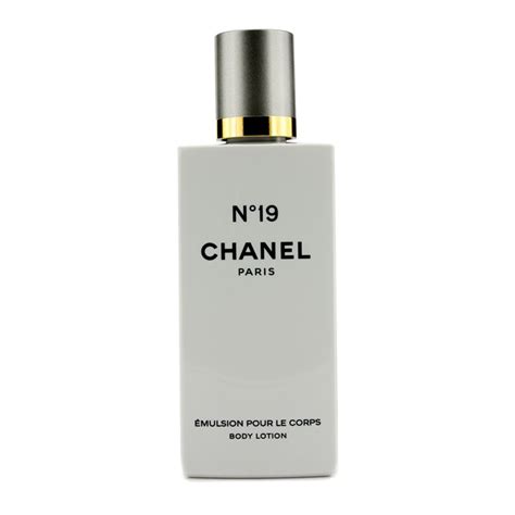 chanel no 19 body lotion|chanel body lotion price list.